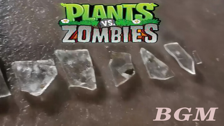 [MAD] Memakai es mainkan Plants vs Zombies Roof BGM