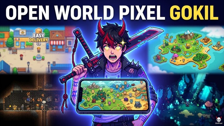 10 Game Open World Pixel Art Terbaik Android 2026