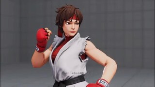 ストリートファイター5　世界1位さくら　道着でリュウを超えるコンボ