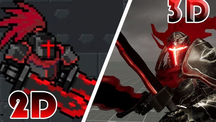 نسخة ثلاثية الأبعاد من لعبة Soul Knight من تصميم اللاعبين! أسلوبٌ يشبه Soul Knight مع شعورٍ بالقمع! 