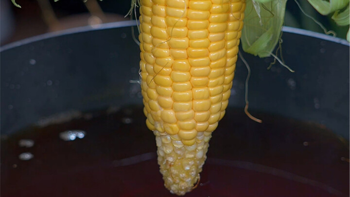 I never would have guessed that frying corn in scalding hot oil could be so delicious.