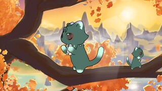 Con mèo mandrill cũng đến nhảy múa!