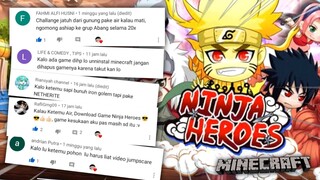 Kalau ketemu AIR...Harus Download Ninja Heroes | Minecraft Challenge Indonesia Part 6