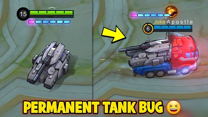 VIRAL MEGATRON PERMANENT TANK BUG! 😂 SOBRANG LT! FOREVER KANA MAGING TANK NETO! - MLBB