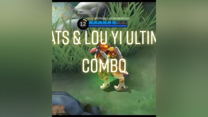 Barats & Lou yi Ultimate combo mobilelegends onyourforyoupage follow