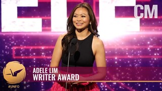 Adele Lim Wins Writer Award (LIVE From the 19th Unforgettable Gala)