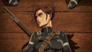 Gabi Braun shoots and kills Sasha Braus Attack on Titan (AOT/SNK) Last Final Season 4 Episode 8