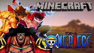 We played Minecraft as ONE PIECE Characters and it was INSANE (Mine Mine no Mi mod Minecraft)