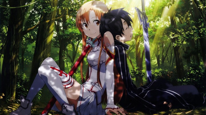 [Sword Art Online/Full Series/Mixed Cut] Ketika pedang hitam dan putih bersilangan, pada saat itu, saya berjanji untuk melindungi Anda selamanya dan saling melindungi.