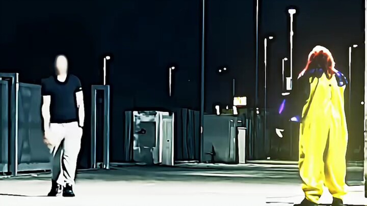 "The Joker is sweating." "The Joker must be sweating buckets!"