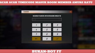 Hoki banget nih bisa tembus room !