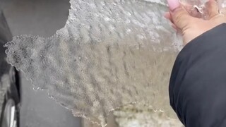 结冰了