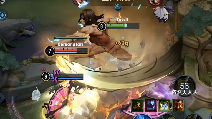 On the top lane, there’s an Allen—I’m not kidding, it’s 2.0