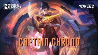 Captain Chrono Live Wallpaper | Natan Starlight Skin | Mobile Legends Bang Bang