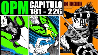 OPM CAP 181 - KING VE LAS BRAGAS DE TATSUMAKI - APARECE SONIC - SAITAMA VS TATSUMAKI