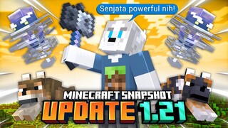 AKU MENCOBA UPDATETAN MINECRAFT 1.21 (8 SERIGALA BARU + SENJATA BARU)