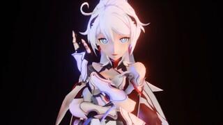 【MMD】 【ALIEN】 【Kiana】 Xinyan Qibao yang super imut dan tampan