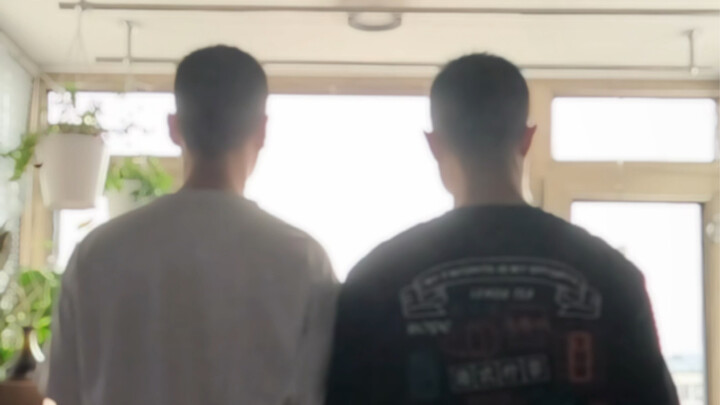 In the blink of an eye, we’ve both turned into old men.