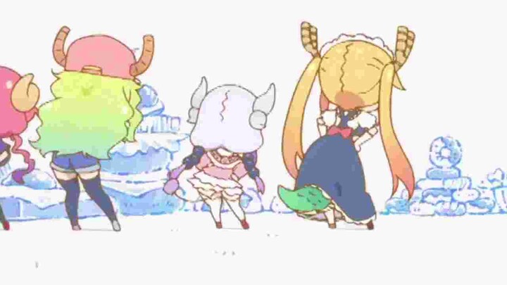 Miss kobayashi dragon maid dance