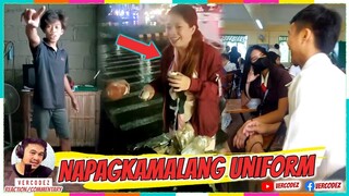 NAPAGKAMALANG UNIFORM | FUNNY VIDEOS COMPILATION | FUNNY REACTIONS  by VERCODEZ