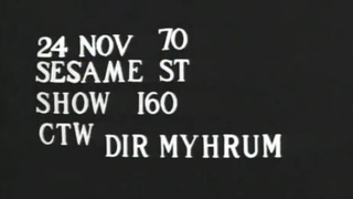 Sesame Street - Episode 0160 (1970)