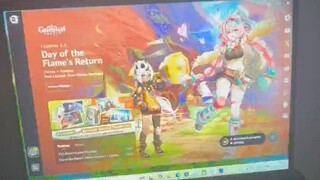 Genshin On Laptop
