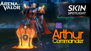 【AOV】Skin Baru Arthur Cybercore : Commander LiênQuân | ROV | 傳說對決