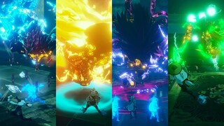 Impa VS Blight Ganons - Hyrule Warriors: Age of Calamity