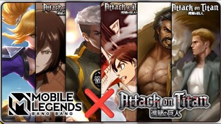 UPDATE❗ Mlbb X Attack On Titan | Upcoming Event