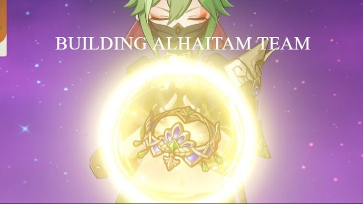 01 - Road To Alhaitam Team - Building Kuki Shinobu Artifact 1
