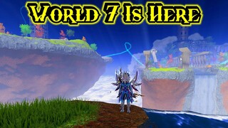 World 7 is HERE!!! Full Review and Look Over of The Update! World Zero - Roblox