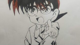 Detective Conan basic drawing for beginners [Lei ANNime Art