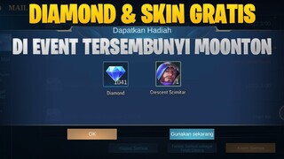 CARA DAPATKAN 1000 DIAMOND & SKIN GRATIS DI EVENT TERBARU MOONTON | MOBILE LEGENDS BANG BANG