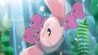 Pokémon, yang melambangkan cinta yang indah dan kenangan keterampilan, serta evolusi semunya (Baogan