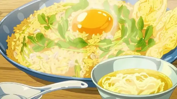 Aesthetic anime cooking | ASMR