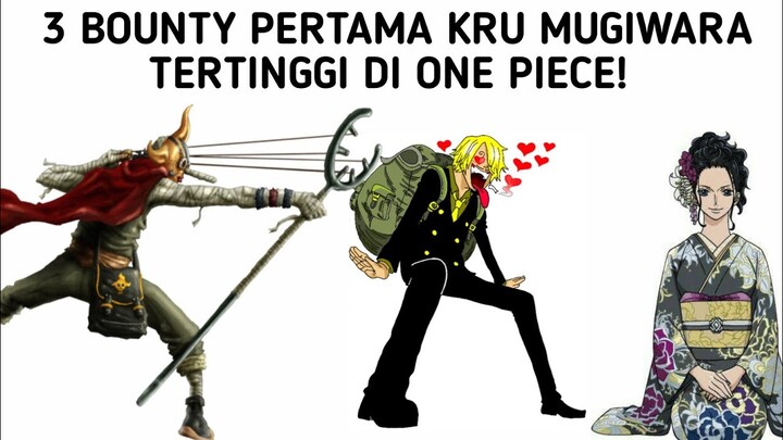 5 Bounty Pertama Tertinggi Di One Piece!