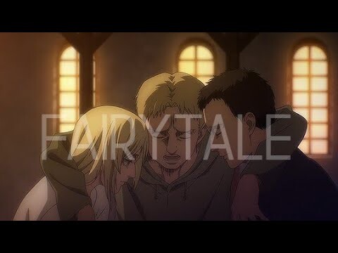 attack on titan - fairytale 「amv」