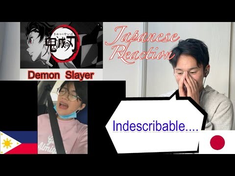 Japanese react to Mona Gonzales (Filipina)singing Japanese anime songs