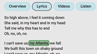 Sing The Lyrics And I Will Edit You❤❤❤