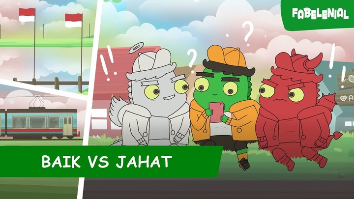 KOMPILASI JILID 1 | BAIK VS JAHAT - Animasi Kartun Lucu Fabelenial Jilid 1
