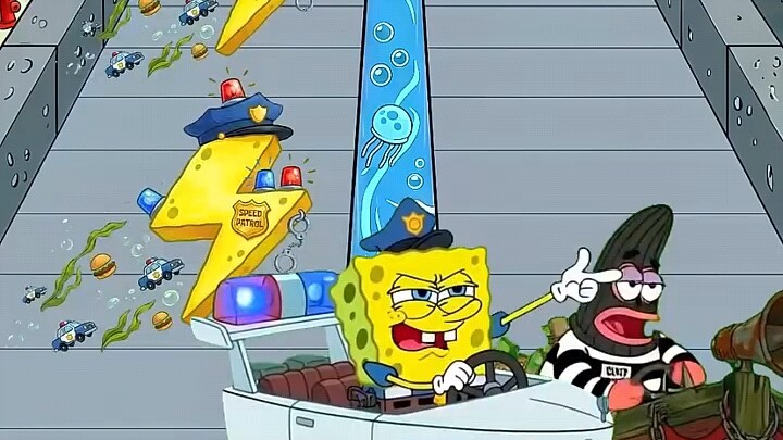 SpongeBob đội mũ!