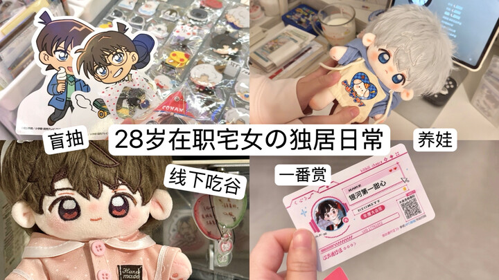 Vlog #: A Homebody’s Solo Life / 20cm Cotton Dolls / 90% Off Figure Toys & Bears / Haikyuu Blind Box