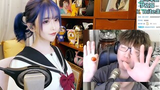 Toilet C watches Xuanmo's birthday livestream: This livestream room is so round and bright, it's ama