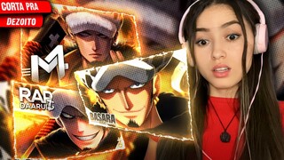 Rap do Law (One Piece) | Daarui | Basara | M4rkim (3 em 1) #react