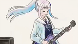[Handwritten/Reprinted/60fps] Lizé playing guitar