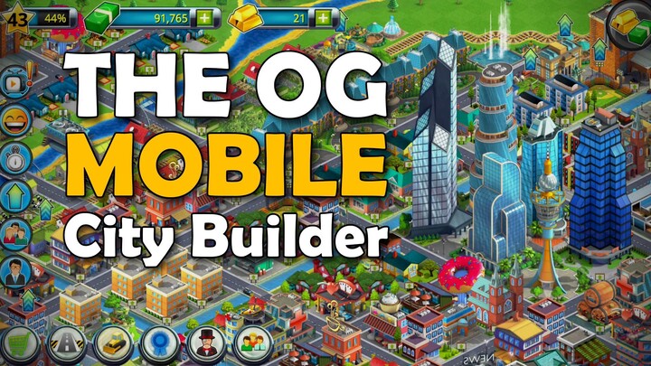 The OG Mobile City Builder | Building a Mega City in City Island 2 Gameplay | Sparkling Society