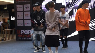 2016 etm kpop韩舞模仿大赛彩排走位 | 陈誉庚 周震南 徐圣恩 罗仁麒rapen 钟骏一 cover got7 fly bts防弹少年团 dope