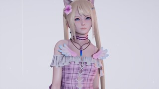 【AI Girl】Mary Rose’s pink cat