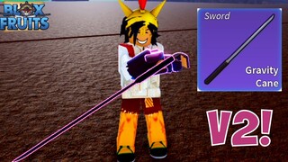 Bloxfruits New Sword Rework Gravity Cane V2!