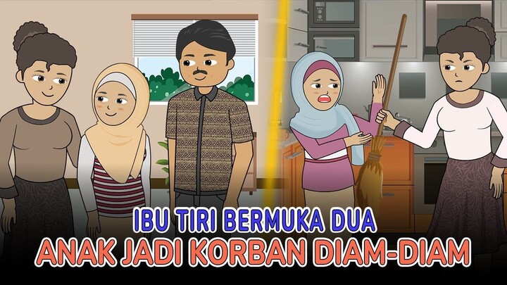 Ibu Tiri Bermuka Dua, Saat Ayahnya Kerja, Anak Jadi Korban  Kisah Anak Sedih Keh